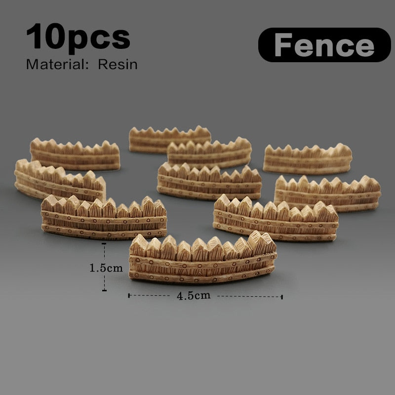 The world of mini Rabbits - Style's Bug 10pcs Fence