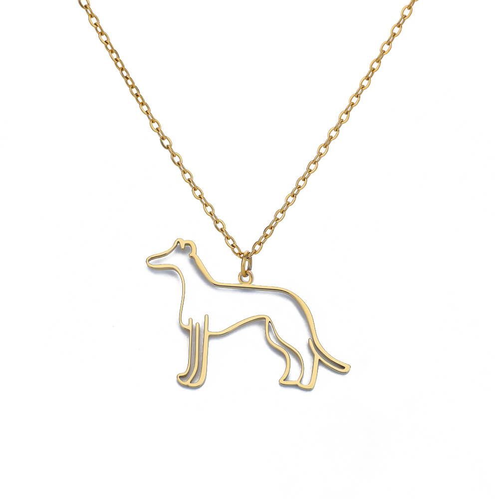 Artistic Dog necklaces (2pcs pack)