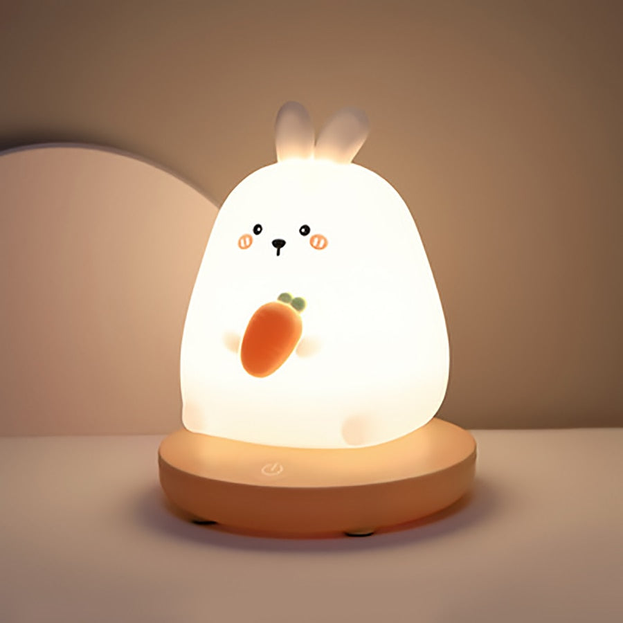 Chubby Squishy animal night lamps - Style's Bug Rabbit