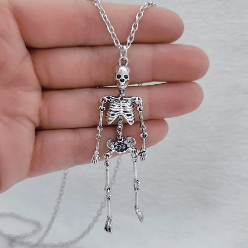 Mr. & Mrs. Skeleton Necklaces by Style's Bug (2pcs pack) - Style's Bug 2 x Mr. Skeleton necklaces