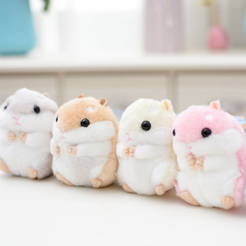 Plush Hamster Keychains - Style's Bug All the the Hamsters