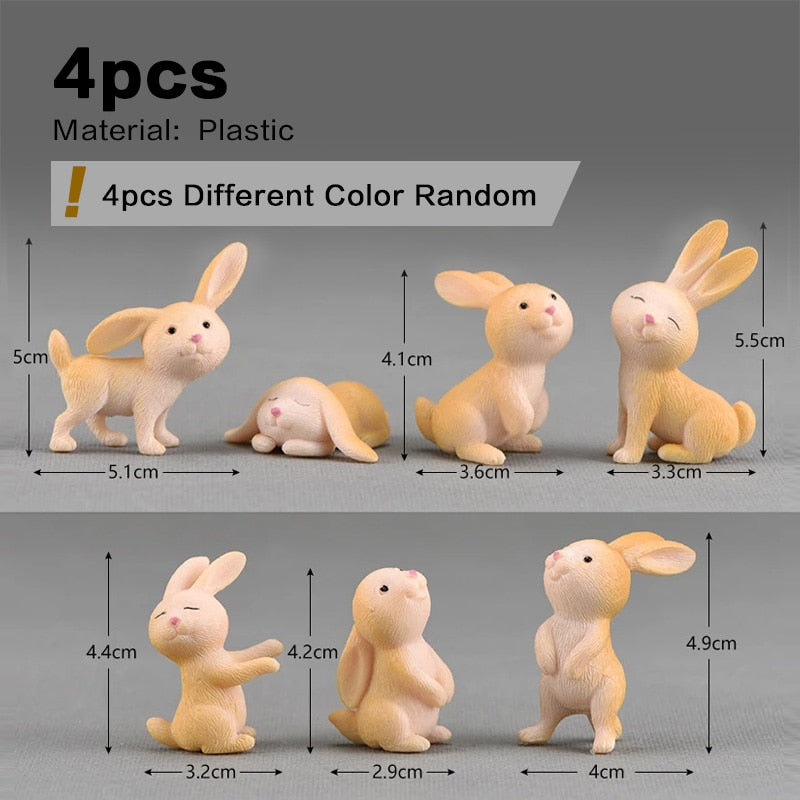 The world of mini Rabbits - Style's Bug 4pcs Color Random-X