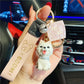 Funny & Cute Dog Keychains (2pcs pack) - Style's Bug Samoyed B