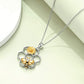 "Golden bee & the Flower" Necklaces by SB - Style's Bug