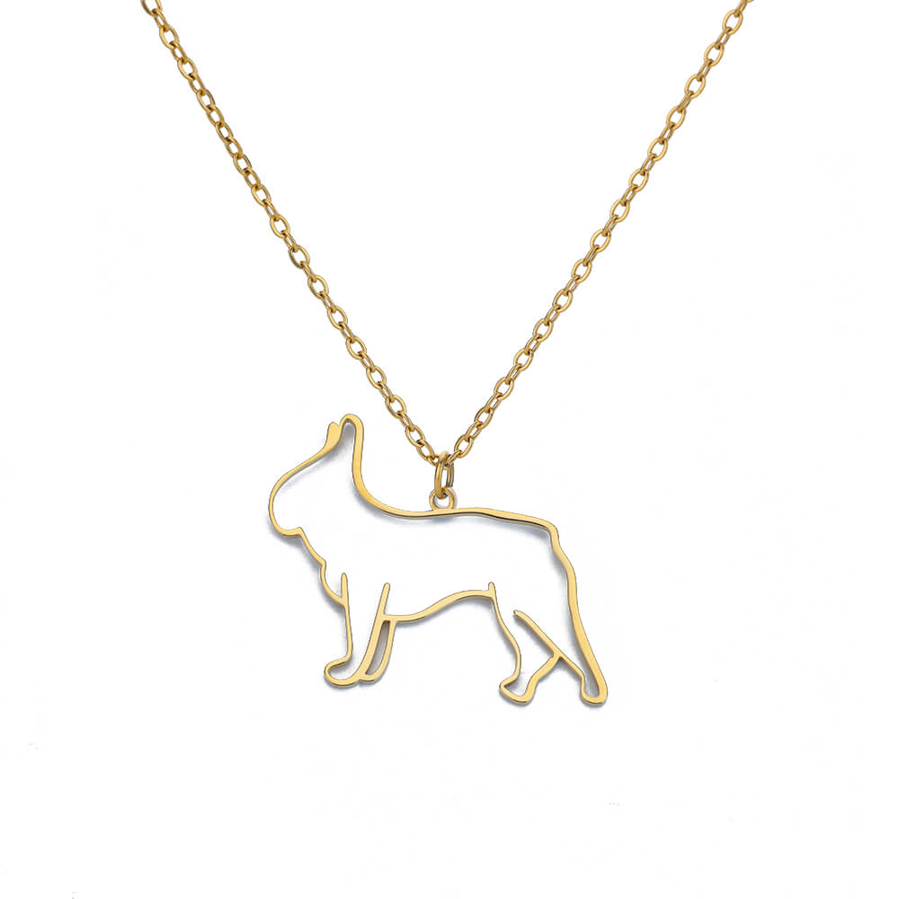 Artistic Dog necklaces (2pcs pack)