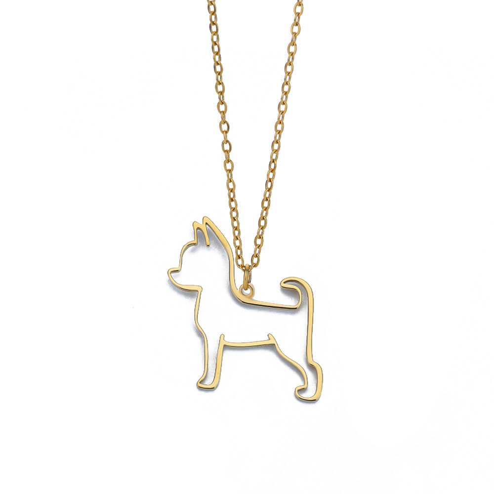 Artistic Dog necklaces