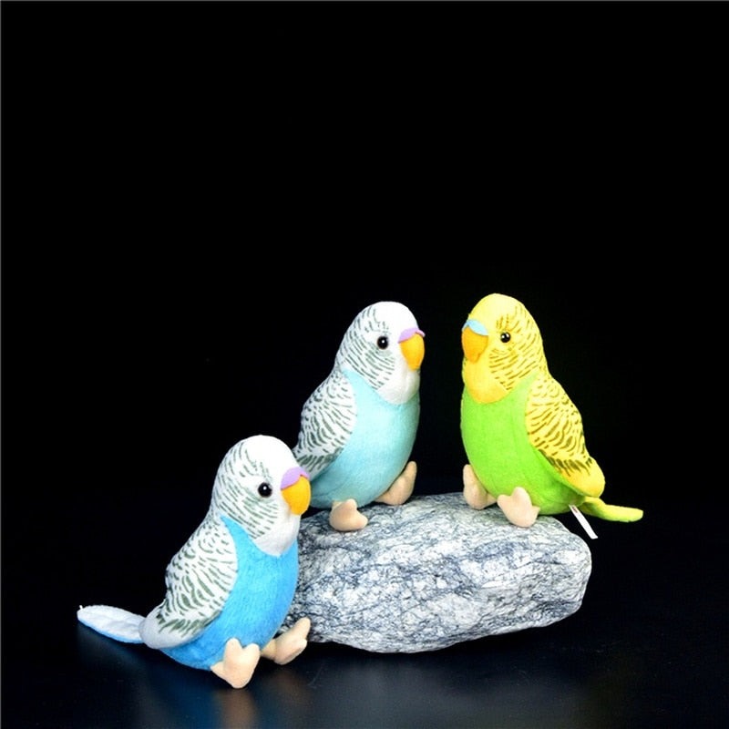 Lifelike Budgie Plushies by SB - Style's Bug