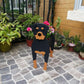 Realistic Dog flower planters - Style's Bug Rottweiler / 34 cm