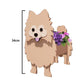 Realistic Dog flower planters - Style's Bug