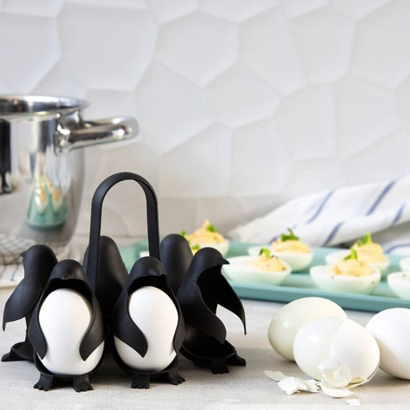 Penguin Dads rack - Three in one egg holder (6 eggs) - Style's Bug