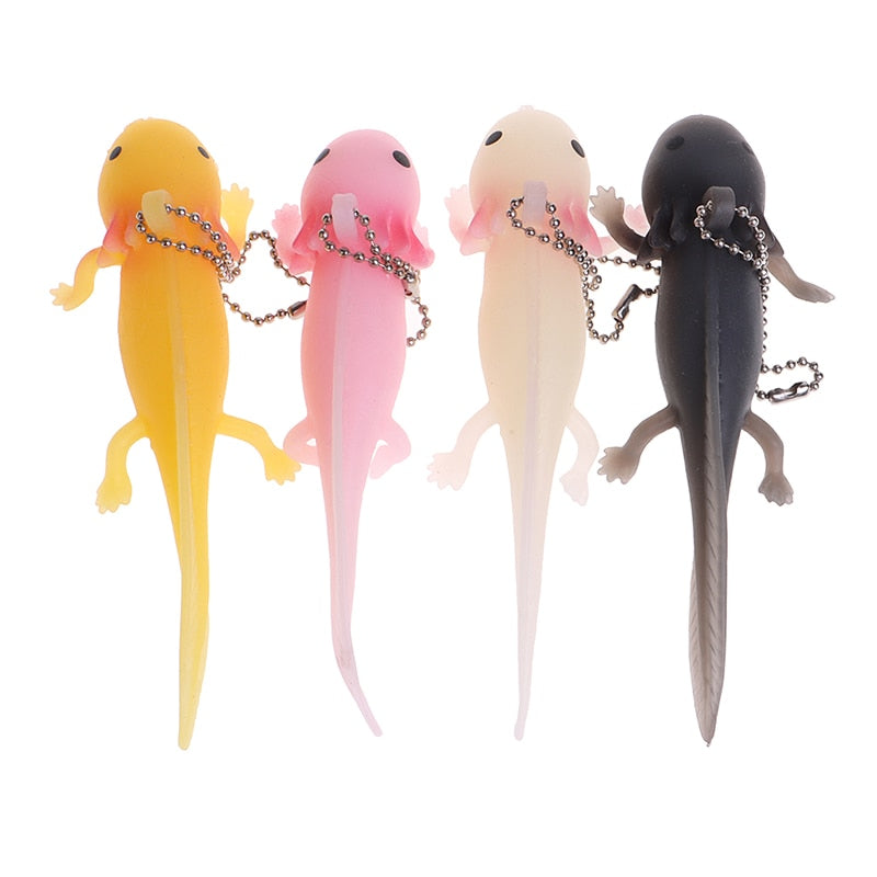 Squeezable Anti-stress Axolotl keychains by SB (3pcs pack) - Style's Bug