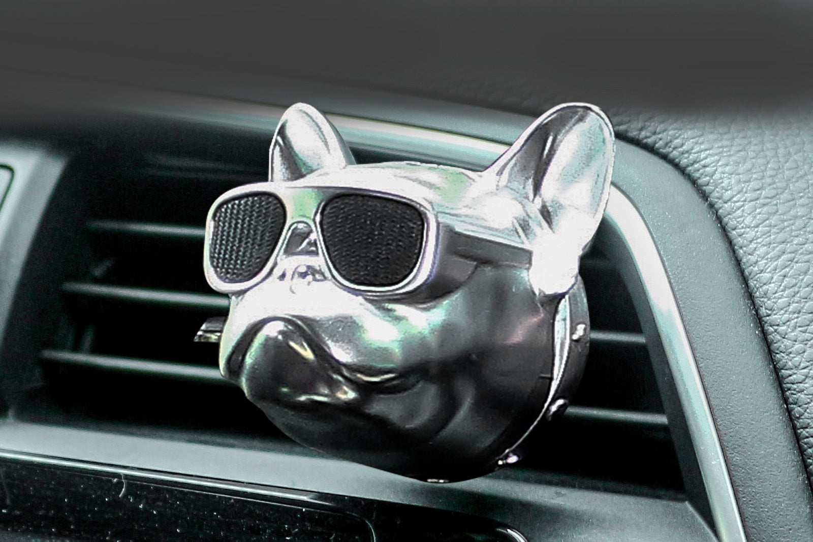 French Bulldog Car Air freshener - Style's Bug Silver / Without any incense flakes
