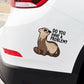 Funny Ferret stickers (2pcs pack) - Style's Bug