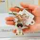 Funny & Cute Dog Keychains (2pcs pack) - Style's Bug Pug A