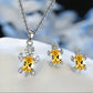 Zircon Turtles Pack by Style's Bug (Necklace + Earrings) - Style's Bug Yellow