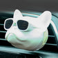 French Bulldog Car Air freshener - Style's Bug White / Without any incense flakes