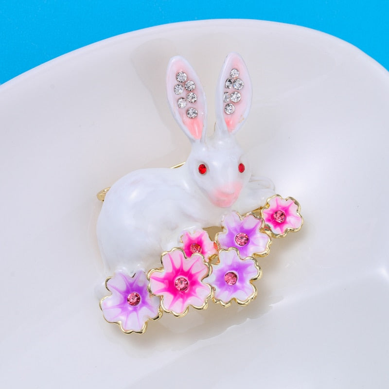 Rabbit brooches by Style's Bug (2pcs pack) - Style's Bug