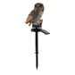 "Fairy Owls" - Solar powered garden lamps - Style's Bug Brown guy