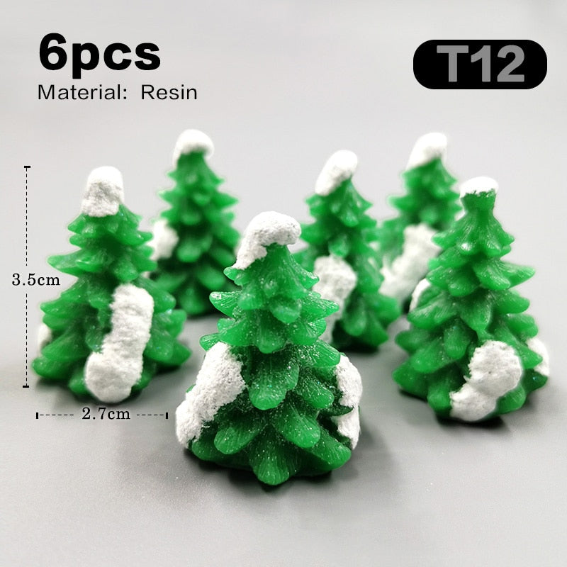 The world of mini Rabbits - Style's Bug 6pcs Xmas Tree-T12