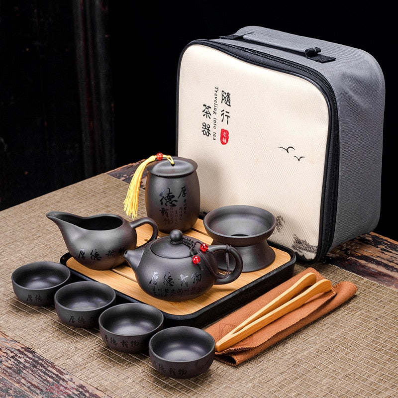 Portable Retro Clay Teaware set by SB - Style's Bug I