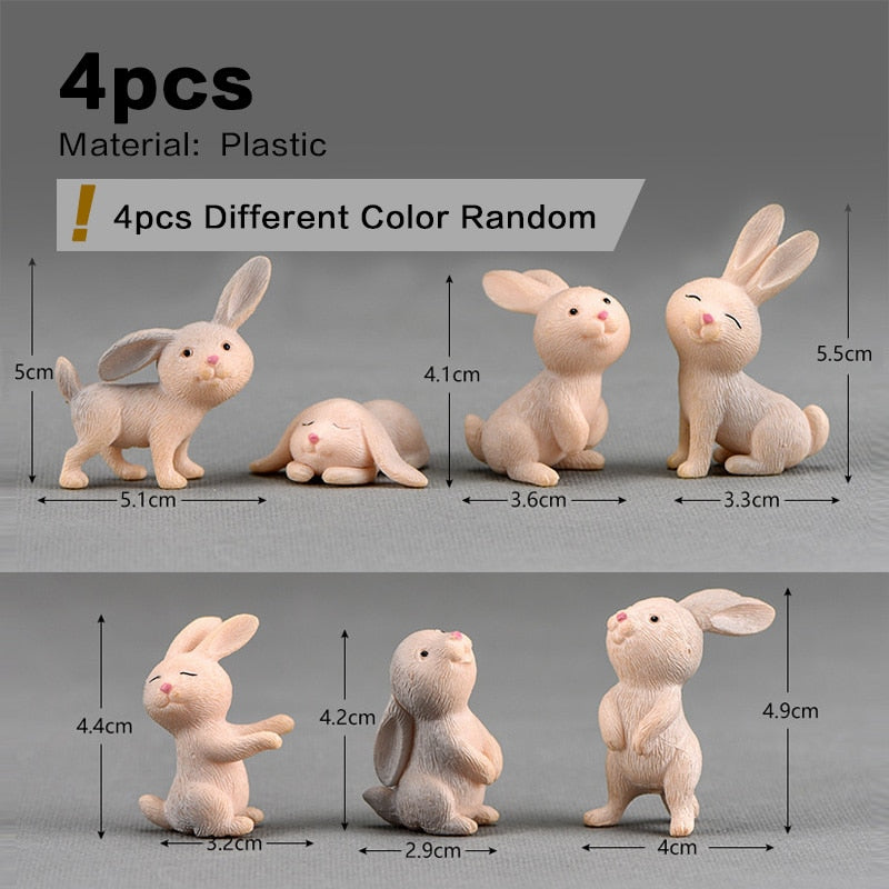 The world of mini Rabbits - Style's Bug 4pcs Color Random-Y