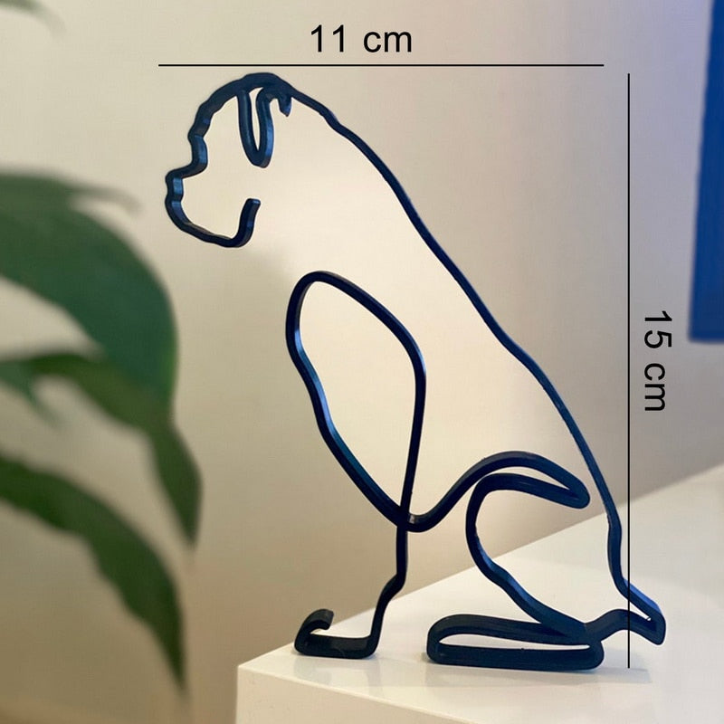 Realistic Pet shaped Standing ornaments