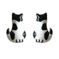 Funny Kitty Jewelry (3 pairs/pcs set) - Style's Bug 3 x Tuxedo earring pairs