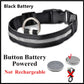 Anti-loss Dog LED Flashing Collar - Style's Bug Black + Battery / XS (28-38 cm)