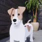 Realistic Dog flower planters - Style's Bug Jack Russell Terrier / 34 cm