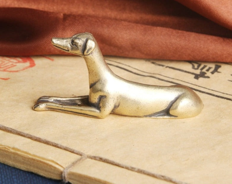 Brass Whippets/Greyhounds by Style's Bug - Style's Bug