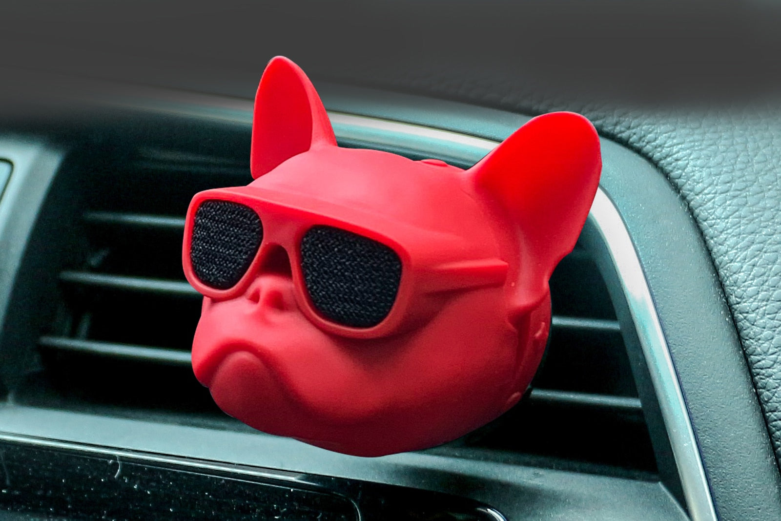 French Bulldog Car Air freshener - Style's Bug Red / Without any incense flakes