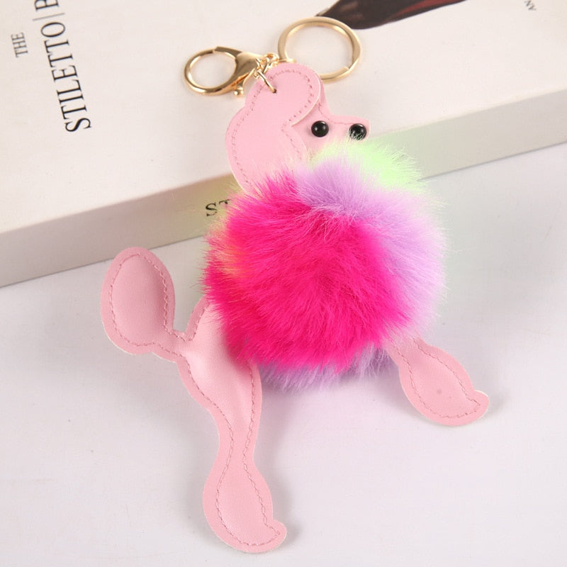 Standard Poodle keychains by SB (2pcs pack) - Style's Bug Colorful