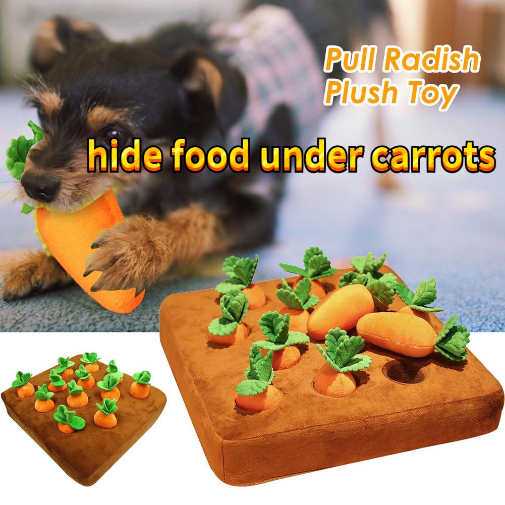 "Dog vs Veggies" Funny chew toy puzzle set - Style's Bug