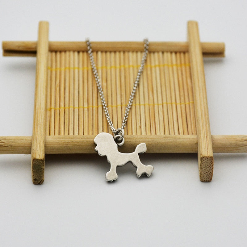 Vintage Poodle necklace (2 necklaces set) - Style's Bug