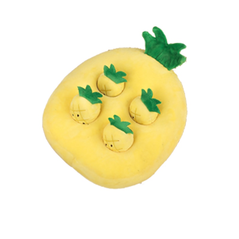 "Dog vs Veggies" Funny chew toy puzzle set - Style's Bug Pineapple