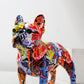 Graffiti French Bulldog Statues - Style's Bug