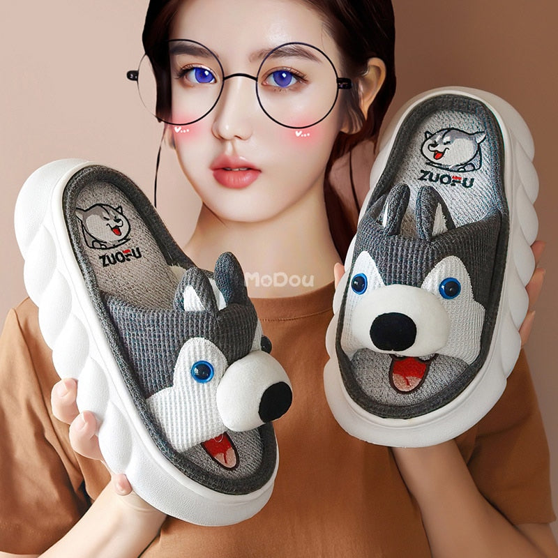 Cute Thick Sole Slippers by SB - Style's Bug
