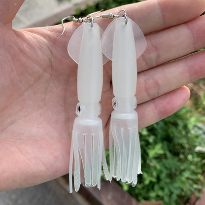Luminous Squid earrings (2 pairs pack) - Style's Bug Luminous
