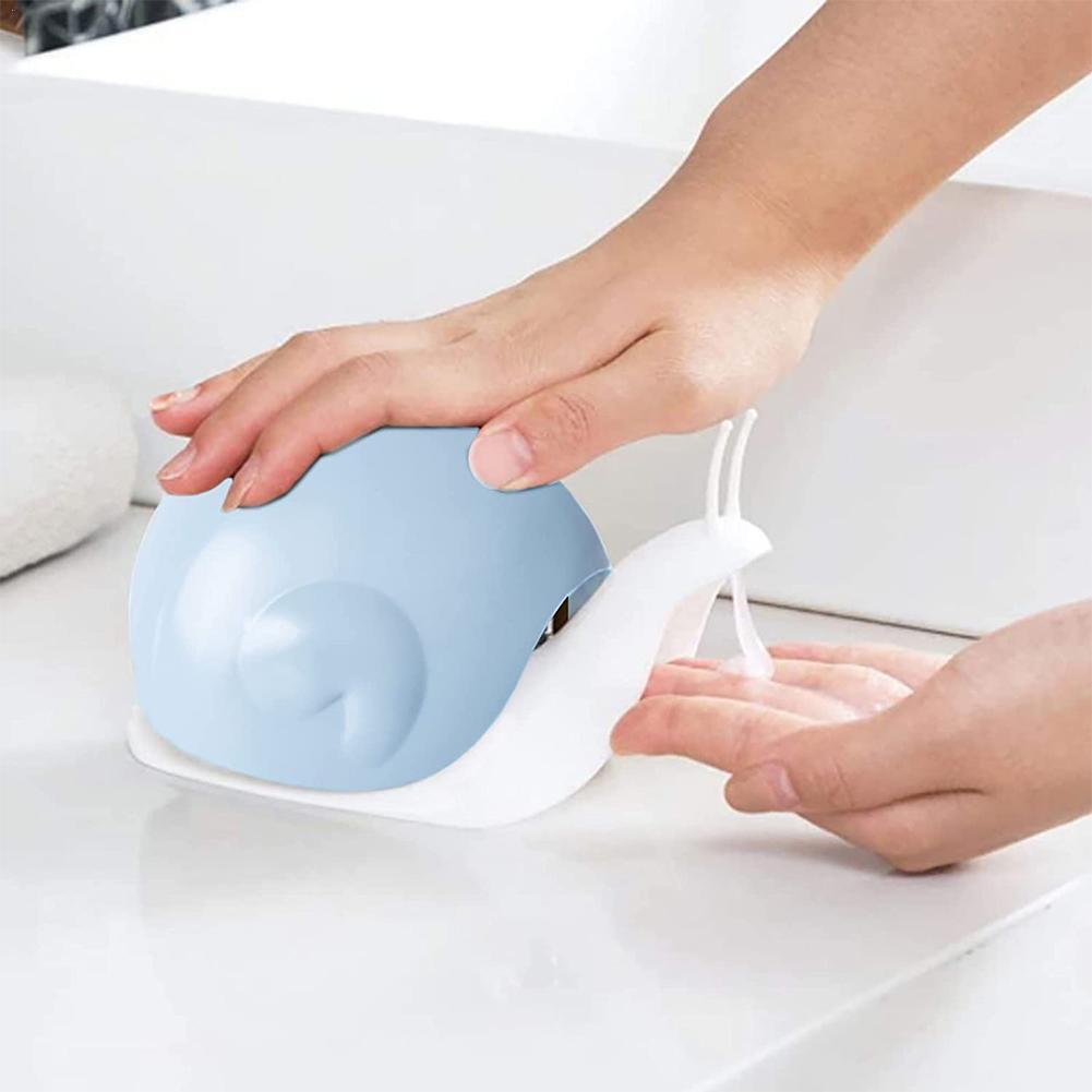"Charlie Snail" the Soap / Hand Sanitizer Spitter - Style's Bug Blue