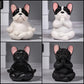 Realistic Yoga Dog statues by SB - Style's Bug
