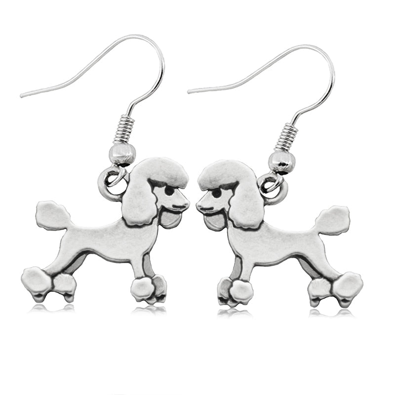 Vintage Poodle earrings - Style's Bug Default Title