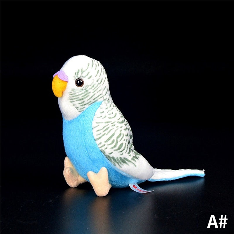 Lifelike Budgie Plushies by SB - Style's Bug Blue