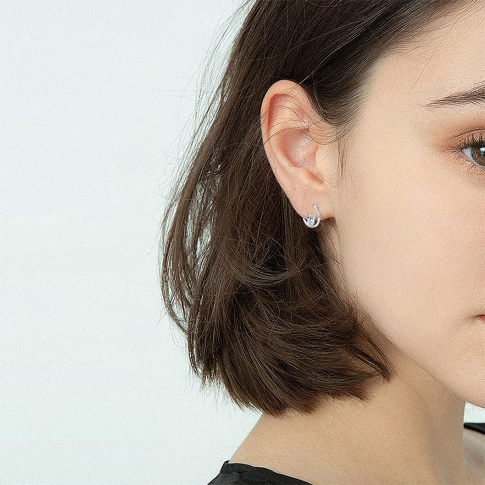 "Starring Tiny Owl" Hoop Earrings - Style's Bug