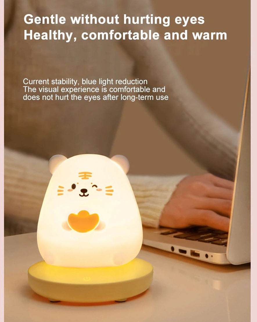 Chubby Squishy animal night lamps - Style's Bug