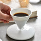 Italian Espresso Pyramid Cup & Saucer by SB - Style's Bug