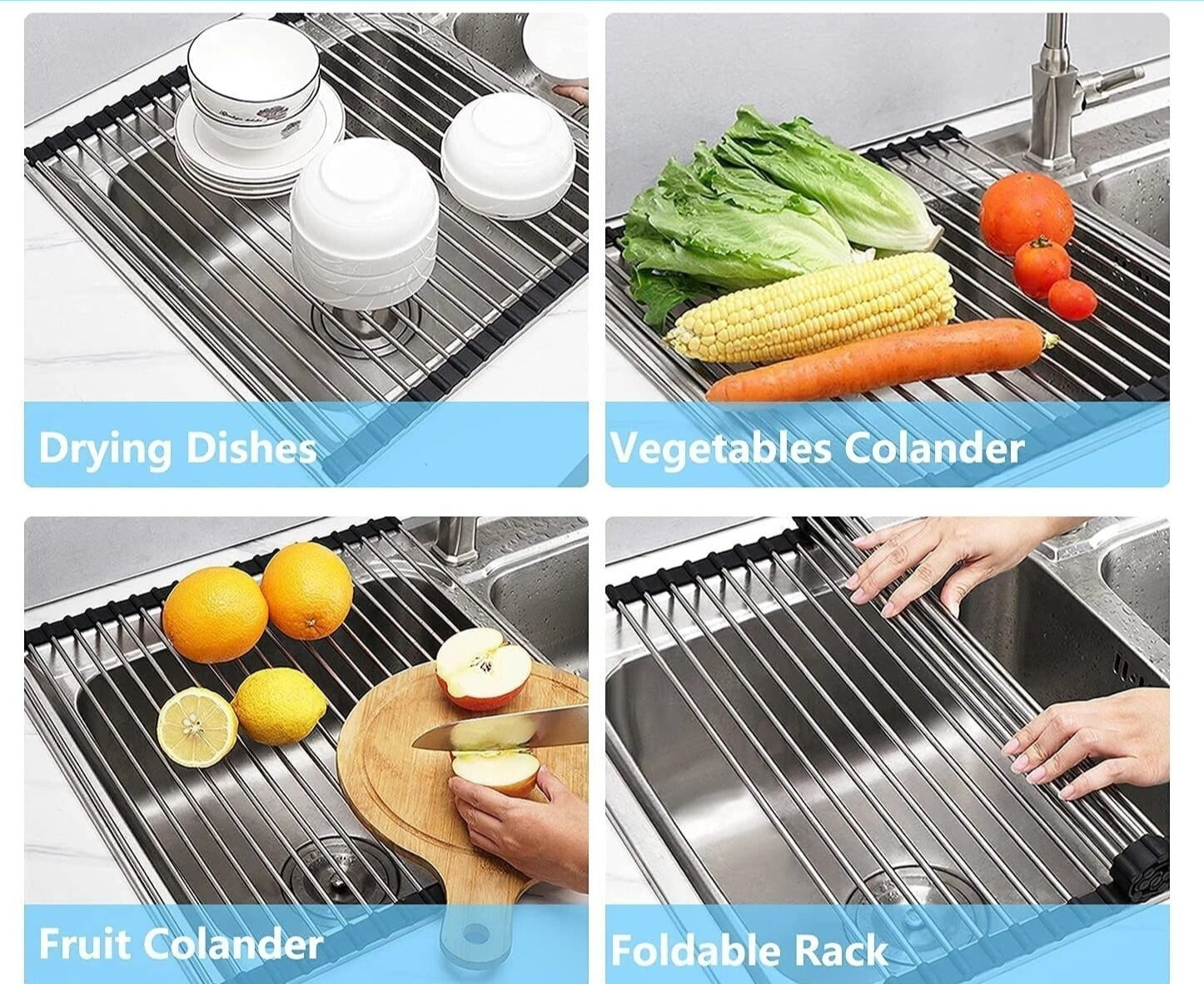 Magic Rolling Sink Rack