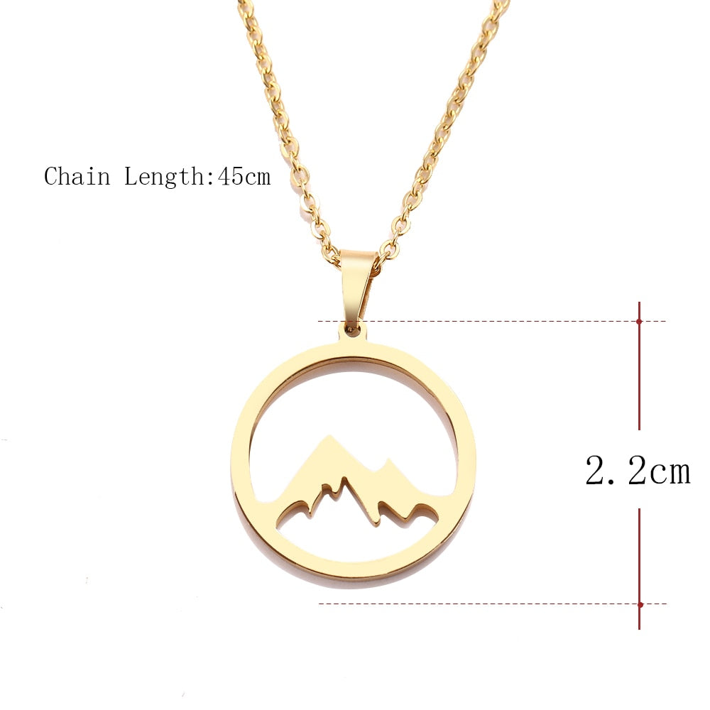 Mountain necklace by Style's Bug - Style's Bug