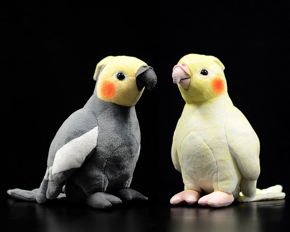 Lifelike Cockatiel Plushies by SB - Style's Bug