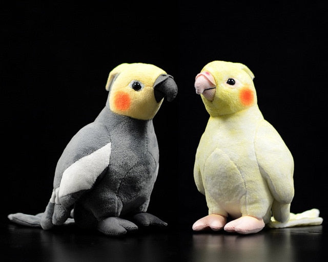 Lifelike Cockatiel Plushies by SB - Style's Bug Both of them