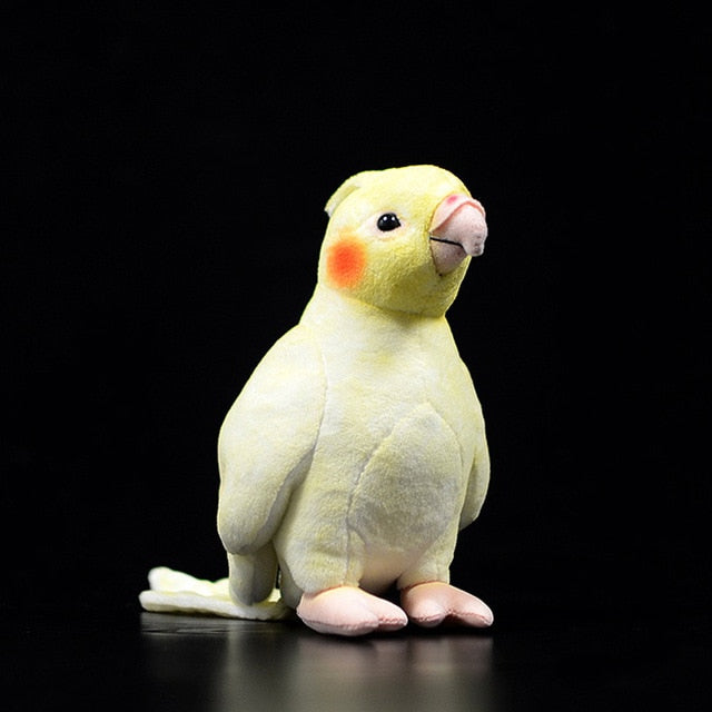 Lifelike Cockatiel Plushies by SB - Style's Bug Yellow